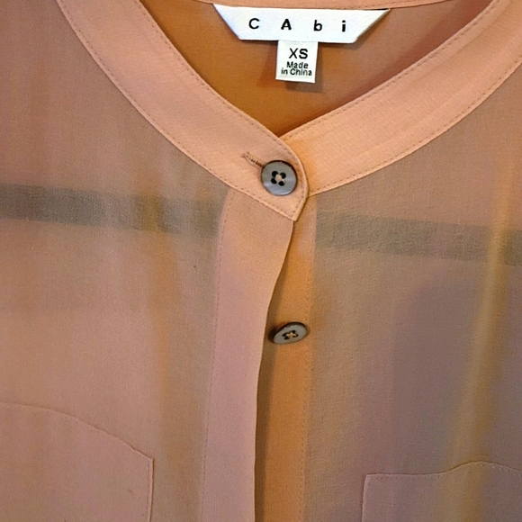 Sheer nude-ish tan top - Picture 3 of 3